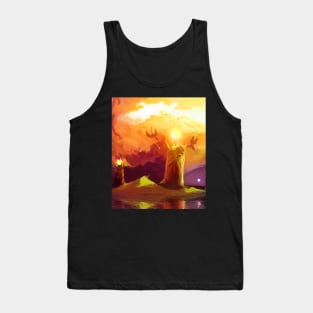 Dragons and Towers Tank Top